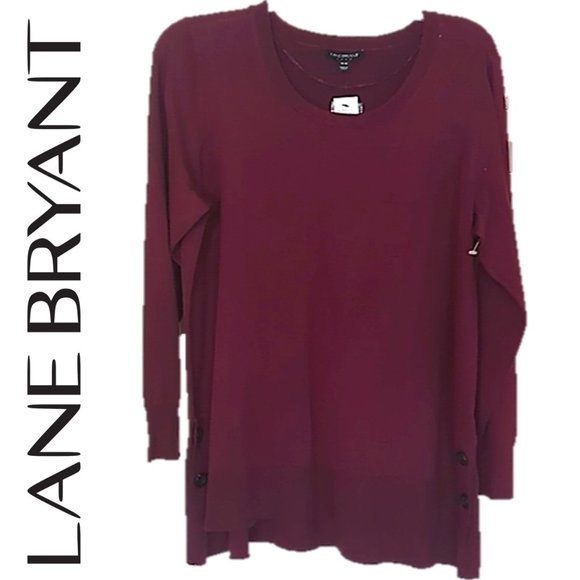 NEW LANE BRYANT * PULLOVER SWEATER - Picture 1 of 9